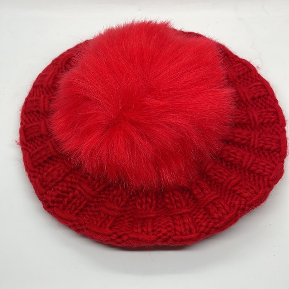 Kyi Kyi Pom knit beret/beanie - Picture 8 of 16